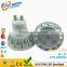 220v Lens cover 45 degree gu10 5w led spotlight