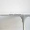 White Eero Saarinen Fiberglass Saarinen Tulip Table Replica