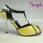 Suphini Woman High Heel Tango Shoes, 3.5 inch Thin Heel Tango Dance Shoes
