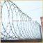 PVC coated welded razor barbed wire for exporting