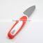 Hot sales in Amazon New design TPR handle stainless steel fruit peeling knife