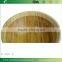 DT022/ 2016 Unique Two Color Tone Large Bamboo Wooden Serving Party Fruit Bowl