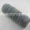 silver cleaning scrubber roll, metal scourer,mesh scourer galvanized mesh roll