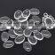 HOT SALE~~ Size: 8mm, 10mm, 12mm, 14mm, 15mm, 16mm, 18mm, 20mm, 25mm,30mm glass cabochons // wholesale clear glass cabochons