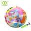 16 inch Inflatable Fabric covered beach ball for whole