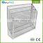 Wholesale metal office desk organizer 3 tier document tray mesh magazine holder / rack dubai