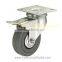 2-5 Inch Swivel With Brake PVC Caster Wheel