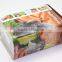 Dog pet food packing tin box with plastic lid