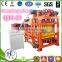 QT4-23 small size fully automatic clay brick making machine with PLC control cabinet India price