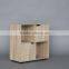 E1 Grade PB/MDF 4 Cube With 2 Doors Cabinet/Shelf