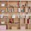 Composability simple modern wooden bookcase bookshelf