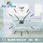 3d Diy Wall Clock Office Decorations Models Quartz Wall Clock Movement