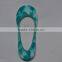 blue tie dye lady footie