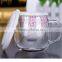 Creative Product Heat Resistant Borosilicate Glass Tea Cup With Ceramic Filters and Lid for Promotion