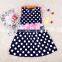 children's clothing girls spring and summer Polka Dot Korean cute princess dress children dress sleeveless dots bowknot dress
