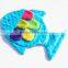 2016 New arrival microfiber reversible baby soother security blanket