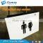 Custom acrylic sheet sign/ acrylic resin sign stand with your logo