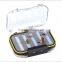 106*76*34mm cheap wholesale waterproof fly fishing lure box made in China