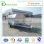 5x3 galvanized single axle commercial tipping caged box trailer