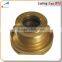 OEM brass cnc machined crimp sleeve,cnc machining brass parts,drawing brass sleeve machined parts