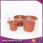 tyle plastic garden Flower Plant pots/ceramic flower pots