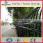 Camber Wrout Iron Picket Fence,tublar Residential fencing, welded black color fence