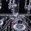 Newest selling special design crystal centerpieces candelabra with competitive price