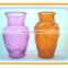 Hot selling high quality Professional glass vase for flowers in different shape