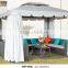 Rattan sofa outdoor wicker sofa set with canopy garden furniture patio furniture