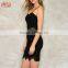 2017 Sexy Crochet Lace Dress Black Cocktail Lace Dress