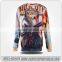 Athletic custom sublimated sweaters multicolor fleece polyester sweatshirts active hooded suits uniforms