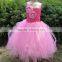 Wholesale baby girl party tutus crochet top tutus made in china