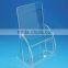 DM grocery store shelf acrylic menu holder fast food menu board