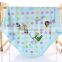 2016 alibaba china 100% cotton fabric organic baby hooded towel for babies