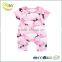 Custom High Quality Baby Clothes Cotton Clouds Pattern Baby Romper Wholesale