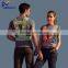LED lighting work vest sleeveless reflective uniform