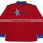 wholesale contrast color long sleeve polo