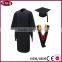 Wholesale black robe choir uniform master graduation gown