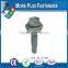 Made in Taiwan Hex Washer Head Drill Point Blue Zinc Coated Colored Roofing Self Tapping Screw