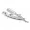 Practical economical removable Steel safety straight barber razor for men