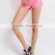 Charming Lady Gym Shorts 95% Polyester 5% Cotton Breathable Keep Fit Womens Wholesale Compression Shorts
