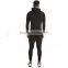 Tapered mens tracksuit gym sportswear fitted blank traning tracksuits wholesale