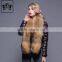 Beautiful Winter Style Duck Down Jacket with Raccoon Fur Hooded For Women