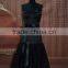 IN STOCK Black Off-The-Shoulder Sleeveless Party Dress Short Prom 16 Dress Evening Dress SE03