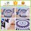 microfiber round beach towel