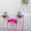2017 cheap 4pce Set pink butterfly wings