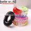Colourful Telephone Wire Elastic Scrunchie Hair Tie