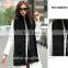 China factory wholesale knitted real mink fur scarf for women