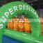 inflatable long slip and single lane slide inflatable water slide for sale