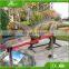 Outdoor Playground Equipment Fiberglass Dinosaur Sculpture for Amsement